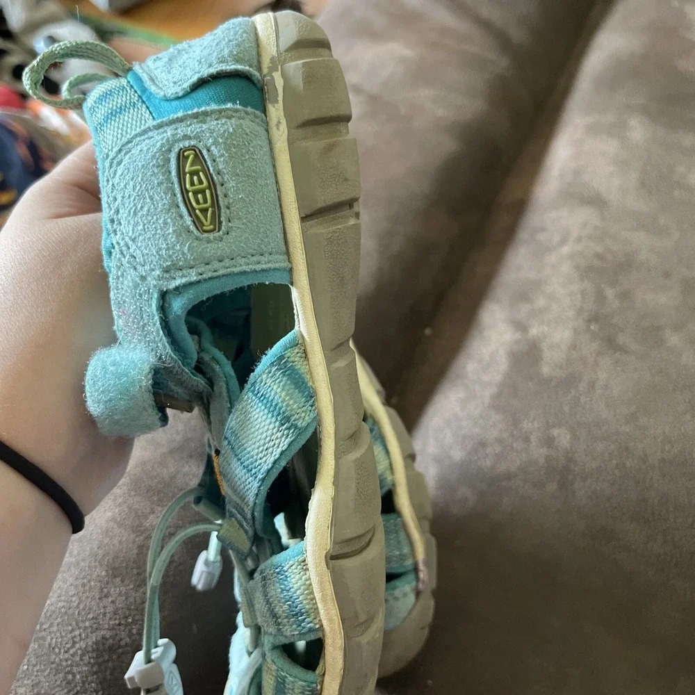 Keen sandals 3 youth Aqua Teal Big Kids Shoes hiking, Water boys girls